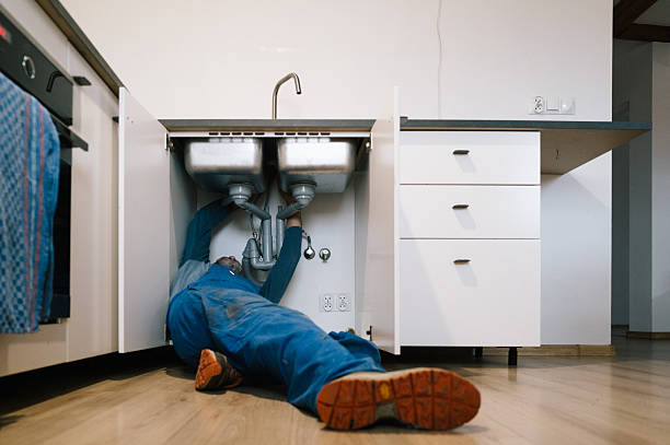 Professional Drain Cleaning technician working in Lima, OH